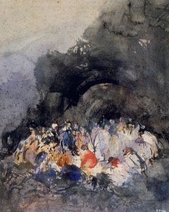 Gruppo di figure da Eugenio Lucas Velázquez